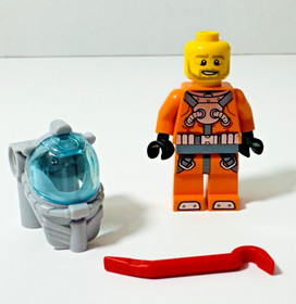 LEGO City Deep Sea Explorers Deep Sea Diver Minifigure cty0560 60091 60095 60096