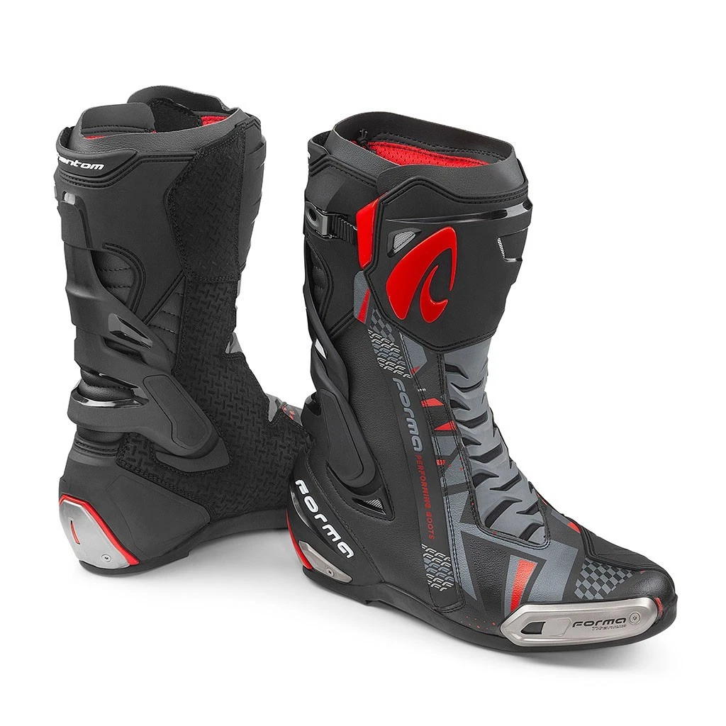 Forma PHANTOM motorcycle boots, road racing red tech motogp superbike track race - Picture 3 of 5
