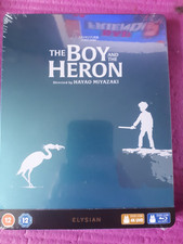 The Boy and the Heron steelbook 4k uhd blu-ray hayao miyazaki studio ghibli