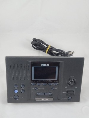 RCA RP3721A Dual Alarm Digital Tuning AM/FM Clock Radio with 10 Station Presets