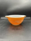 Vtg Pyrex Autumn Harvest Wheat 441 Cinderella Mixing Bowl 750ml Orange n