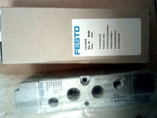 Used One Festo J-5-1/4-B 14295 Solenoid Valve Free Shipping