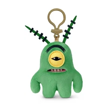 Fuggler x Spongebob Squarepants Keychain Plush PLANKTON 5 in NEW IN HAND