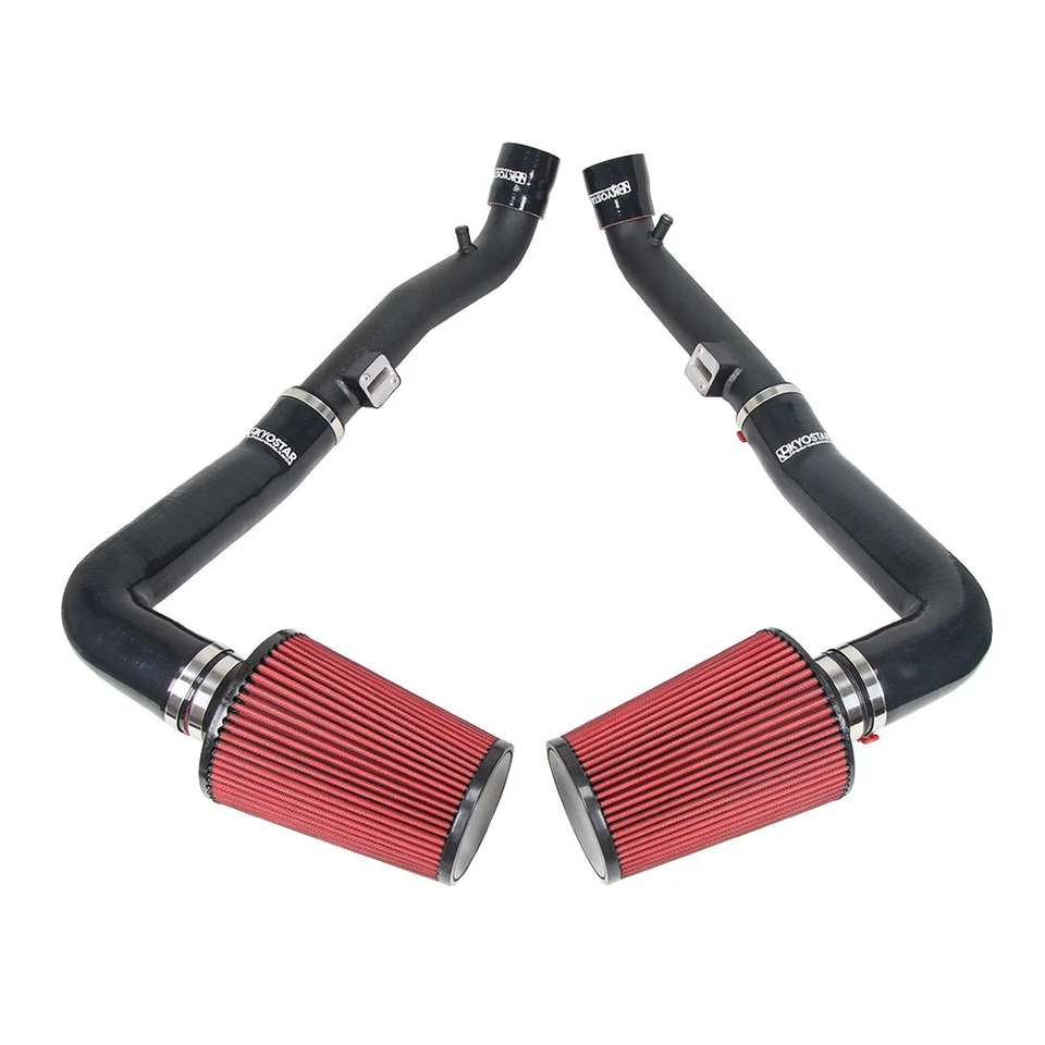 Sistema de admisión de aire frío montaje delantero para Nissan 370Z 3.7T V8 Turbo 2009-2020 Foto 3 de 4