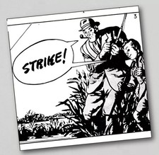 Sticker Mr Crabtree goes Fishing . Coarse Lure Fly Game Fish Tackle Box (1) .