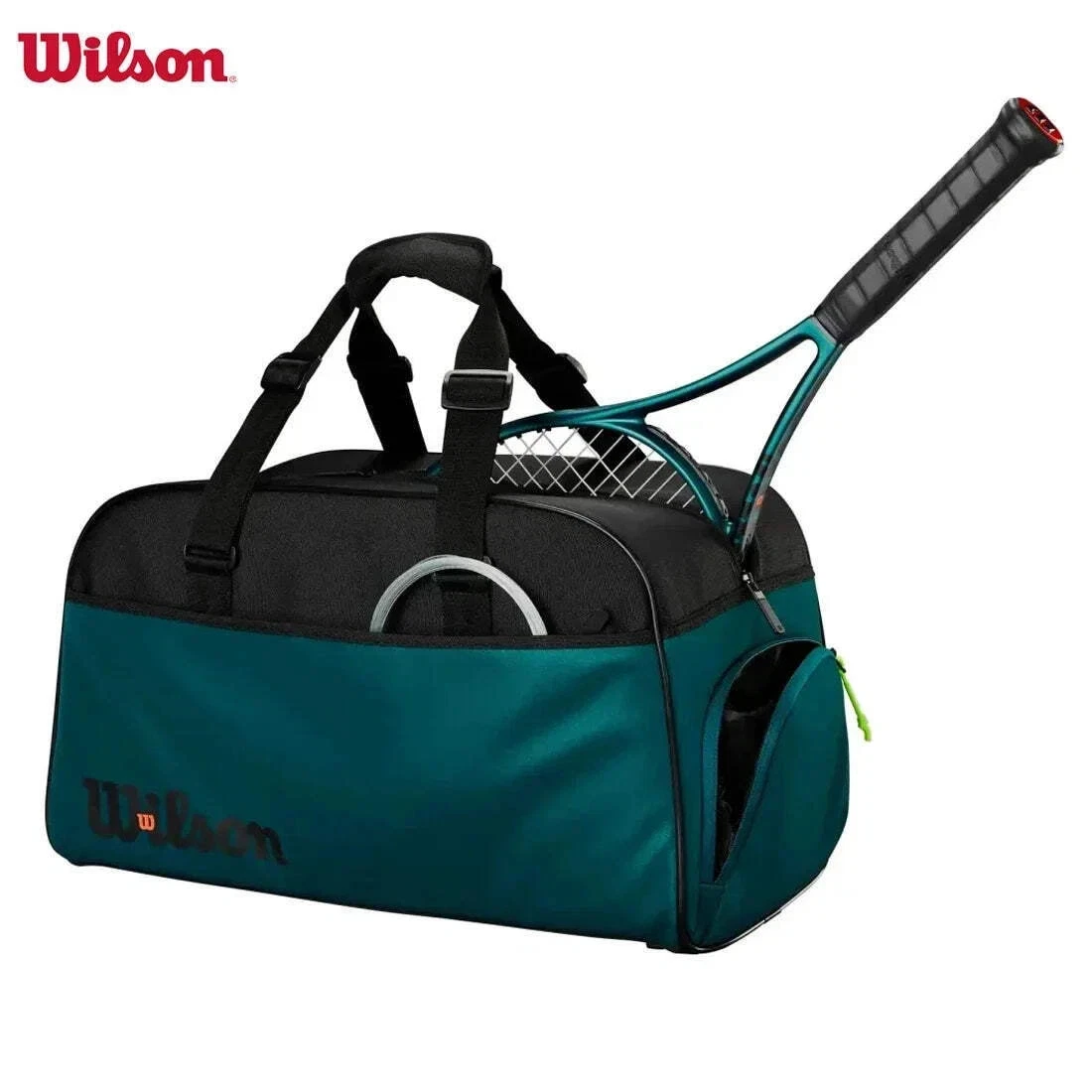 Wilson Blade V9 Super Tour Duffel Bag Green Black