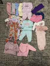 Baby Girl 3-6 Months Lot of 20 Name/Mix Brand Clothes Pants Rompers Tops Shorts