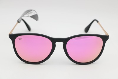 Shady Rays Allure Calimesa Blush Black Ls-5 Polarized Sunglasses 55-19-148