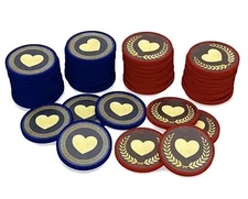 Hoplomachus Board Game Premium Health Chips (68) Chip Theory Games New Free Ship