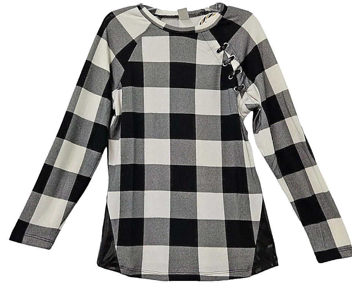 Leather Casual Plus Size Tops for Women