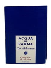 Acqua Di Parma Chinotto Di Liguria 0.04 oz 1.2 ml EDT Spray Mini Sample Vial