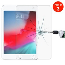 3x 2.5D 9H Edge Tempered Glass Screen Protector for iPad MIni 4/Mini 5th Gen