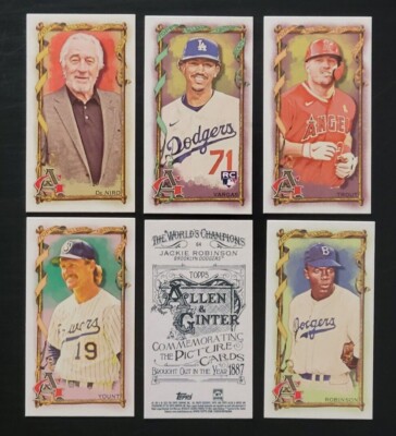 2023 Topps Allen & Ginter MINI A&G BACKS with Rookies You Pick - 2