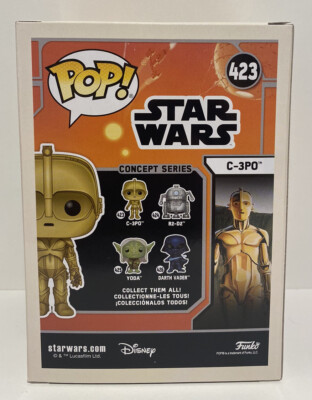 C-3PO Funko Pop! Vinyl Concept Series #423 Star Wars | eBay 