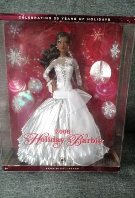 2008 barbie holiday doll