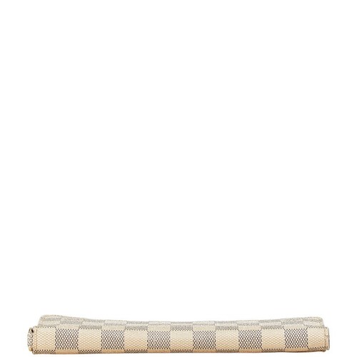 LOUIS VUITTON Damier Azur Portefeuille Ansolit Purse N63072 Women 【Used】 - Picture 3 of 12