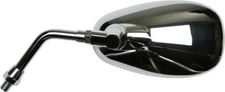Left Mirror Replacement - Chrome Emgo 20-86834 V-Star & Royal Star    