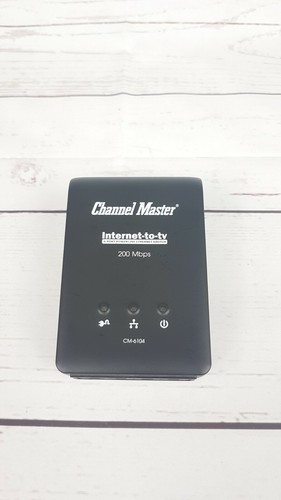 Channel Master CM-6104 Internet to TV Power Line Adapter 4 Port Kit 200 Mbps - Picture 7 of 9