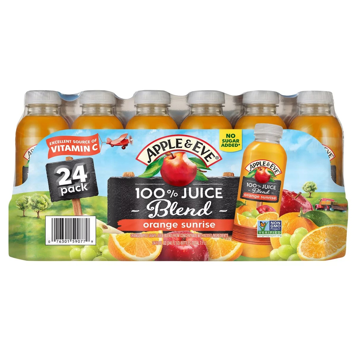 Apple Eve 100% Juice Orange Sunrise Blend 10 24