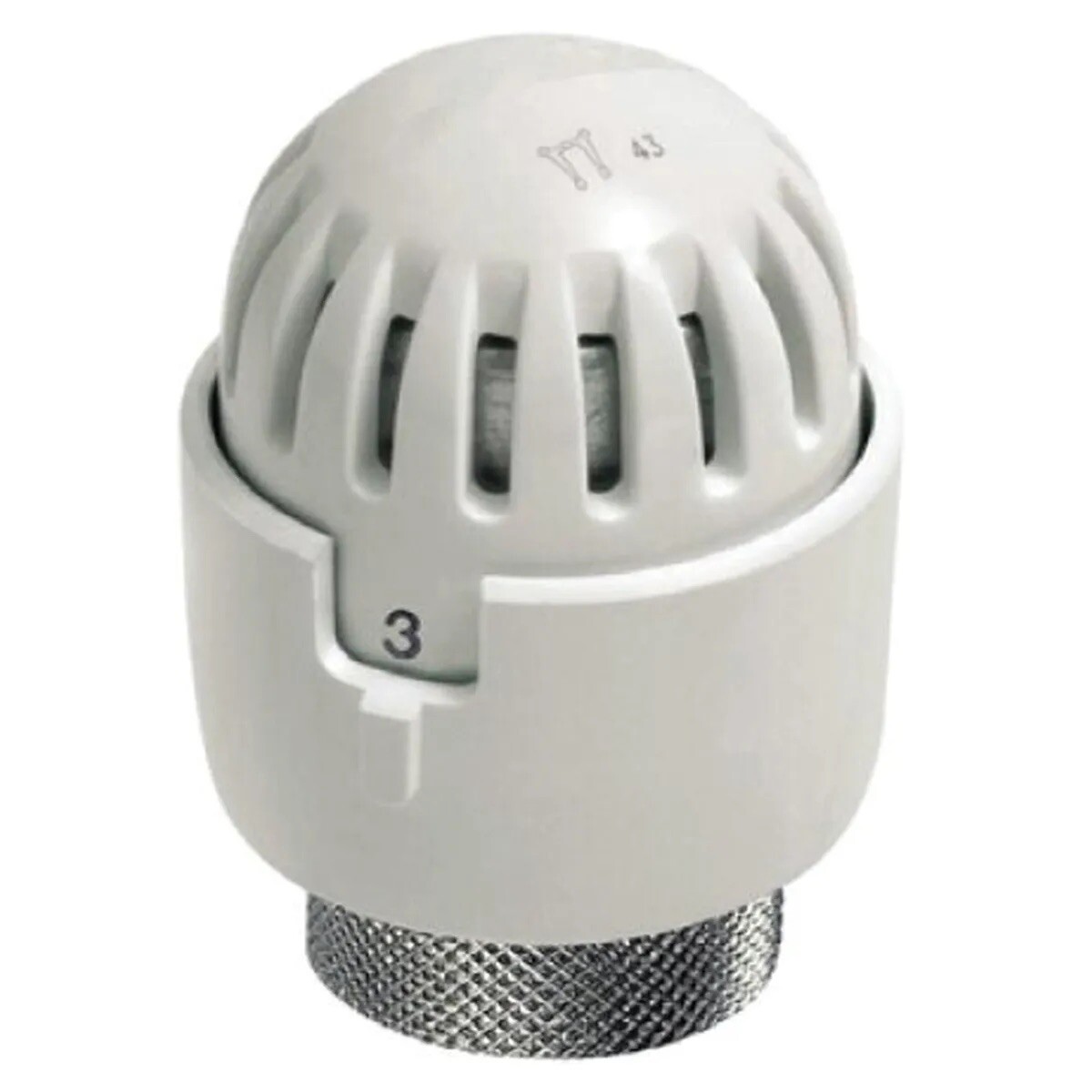 RBM TL30 Testa Termostatica per Valvole Radiatore, Termosifone - Bianca.