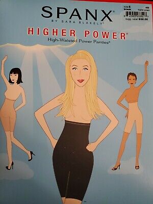 Spanx by Sara Blakely Higher Power High Waisted Power Panties Size  E(5’1”-6’0”) 