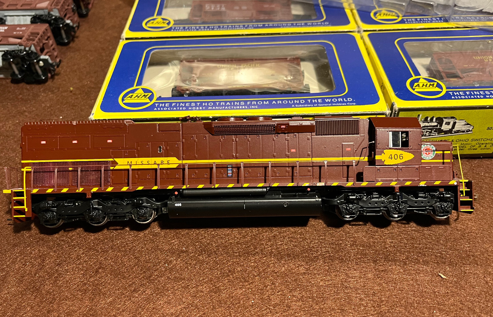 HO Scale Ore Cars with DMIR Engine eBay