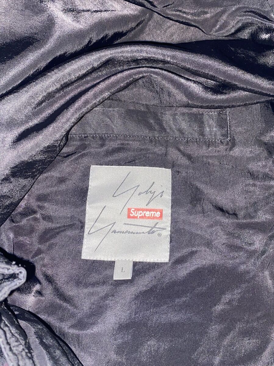 Supreme X Yohji Yamamoto TEKKEN Nylon Bomber Jacket Black L Supreme X Yohji Yamamoto TEKKEN Nylon Bomber Jacket Black L