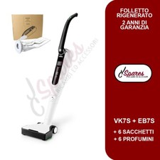 Vorwerk Folletto vk7 s + eb7 s  multifunzione Con Garanzia nuovo aggiornamento