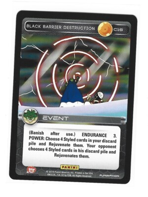 dragon ball super card game barrier - Prismatic Clash Dragon Ball super Demonic Barrier
