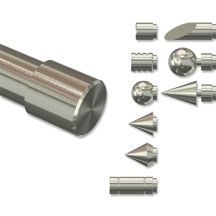 Sourcing Map Vorhangstangen-Endstücke 6er Set - Weiße Abschlusskappen Für Gardinenstangen 28-30mm