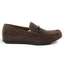 Men's Vionic Mercer Mason Slip On Loafers, Dark Brown Suede, Size 12, NIB