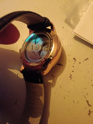 Cadisen Rose Gold Black Automatic Dress Watch C8113 | eBay