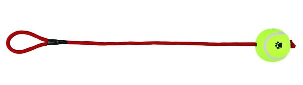 Trixie Tennisball Am Seil | 6Cm - 50Cm Lang Hundespielzeug-image
