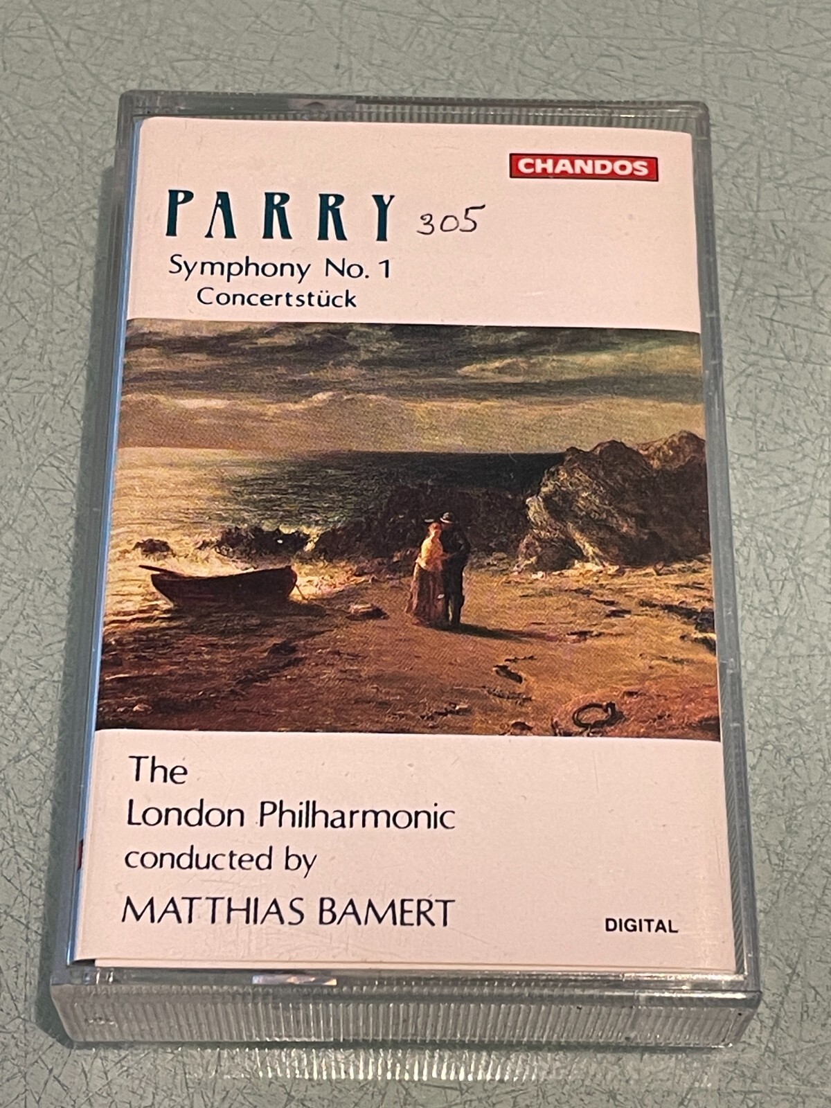 Sir Charles Parry - Symphony No. 1 - Audio Cassette Tape Album - 1992 Chandos