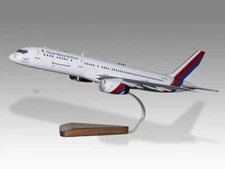 Boeing 757-200 Royal Nepal Airlines Desk Wood Airplane Model Small Scale 1/130