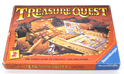 Treasure Quest Board Game Ravensburger 1996