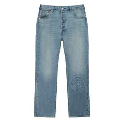 Levi's 501×STUSSY 30th Anniversary Model Stussy x Levi's Embossed 501 Jeans Stussy Rugged-Blue Men's