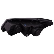 PERDE Halogen Headlight Pair For Hyundai Sonata 2009-2010 - Black Housing, DOT/SAE Certified