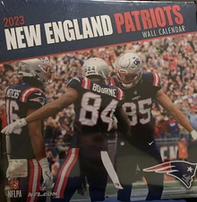 New England Patriots 2023 12x12 Team Wall Calendar (Calendar)