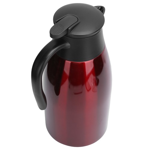 HG (Red)2L Insulation Pot Stainless Steel Vacuum Thermal Kettle Jug For Home - Picture 15 of 18