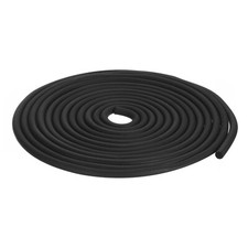 Foam Rubber Weather Seal Strip, 6.35mm Diameter 10 Meters Long for DIY Gasket