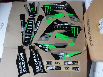 POLISPORT RESTYLE  GRAPHICS TEAM   KAWASAKI  KX125 KX250  2003 2004 2005 2006