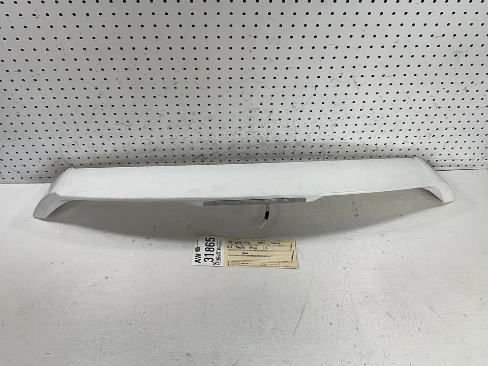 2012 2013 2014 2015 TOYOTA PRIUS C REAR SPOILER WING W/ THIRD BRAKE LIGHT OEM - Image 2 of 4