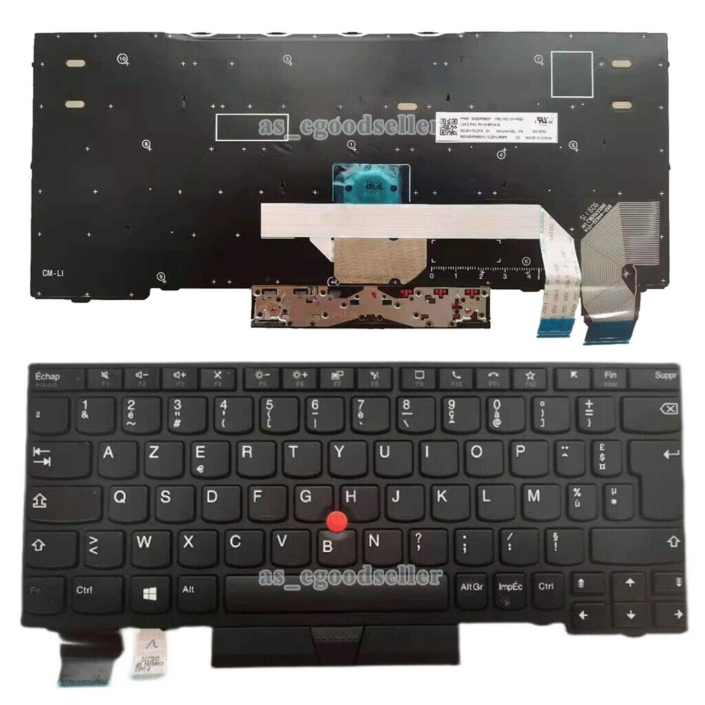 New for Lenovo Thinkpad X280 A285 X395 X390 X13 Gen 1 L13 gen 2 Keyboard French