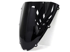 Black Windscreen Windshield for 2005-2008 Kawasaki Ninja ZX6R 2006-2007 ZX10R