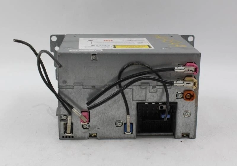 Equipo de audio radio AM-FM-CD con navegación 2010-2013 BMW 535i GT OEM #17447 Foto 3 de 4