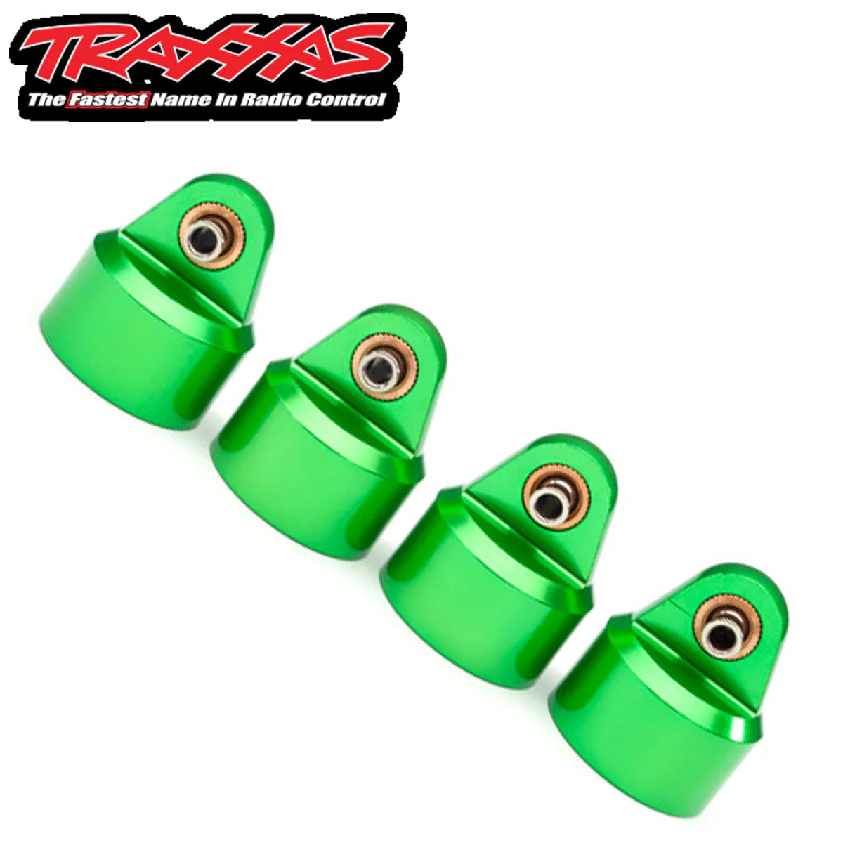 Traxxas 8964G Shock Caps Aluminum (Green Anodized) GTMaxx Shocks Maxx eBay