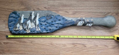 Wolf plaque wall orniment - Picture 7 of 7