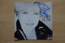 Claudia Jung autograph signed CD booklet 