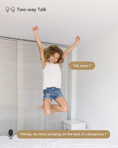 Imou Telecamera Wi-Fi Interno, Videocamera sorveglianza 4MP, Audio Bidirezionale - Foto 6 di 7